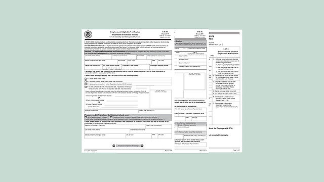 How To Fill Out an I-9 Form